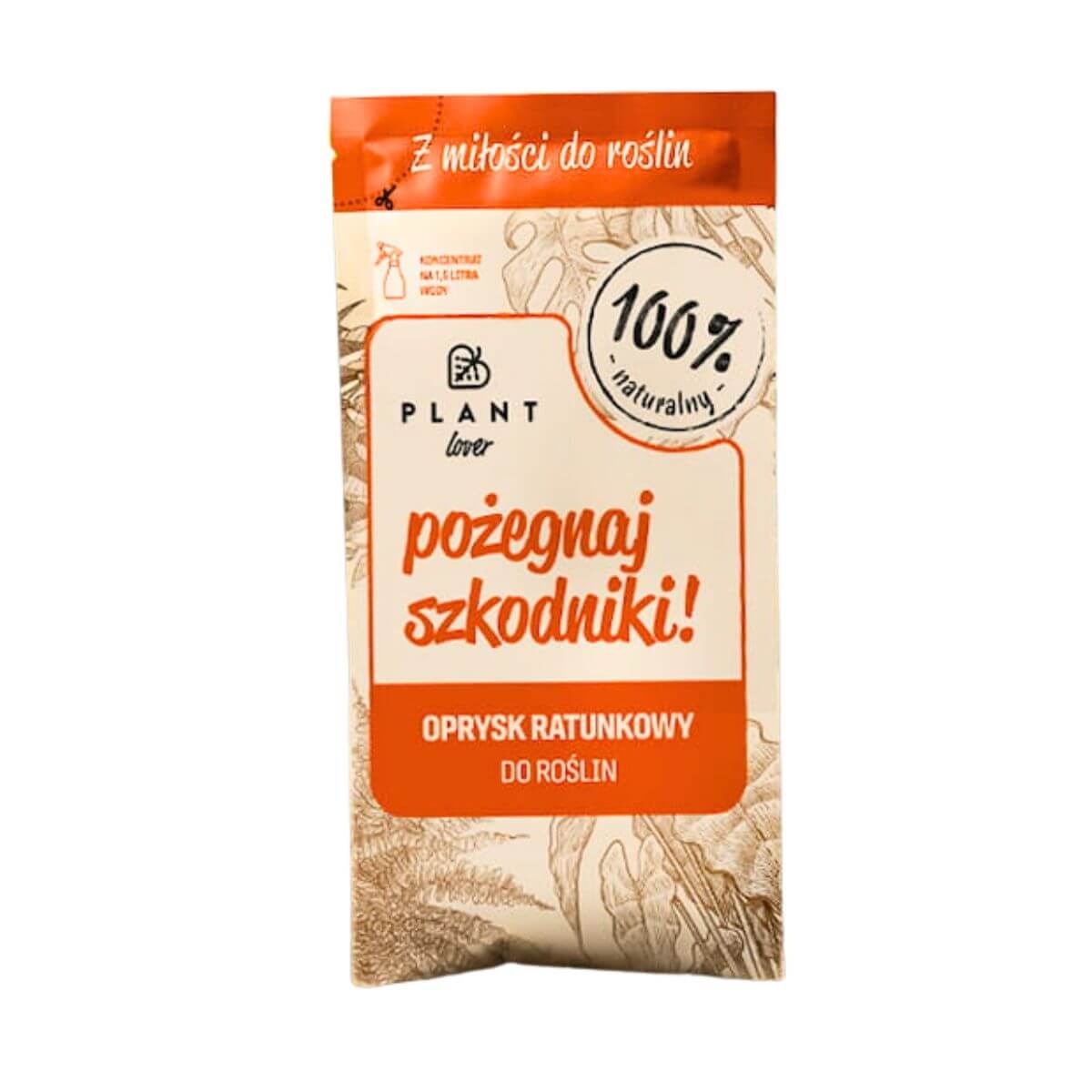 Plant lover pożegnaj szkodniki - oprysk ratunkowy do roślin