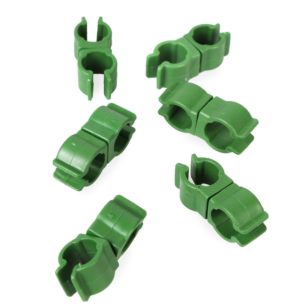 Złączki do podpór obrotowe - zielony/16 mm /10szt