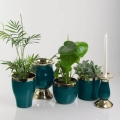 Doniczka ceramiczna Emerald Tulipan do salonu
