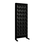 Alu Line - stojąca zielona ściana jednostronna