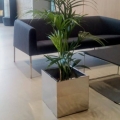 Luksusowa Donica  Cube Mirror do hotelu