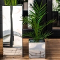 Donica Cube Mirror przed drzwi