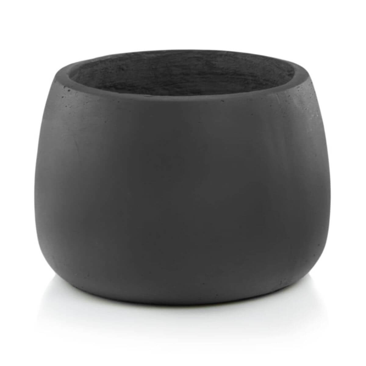 Polnix ceramiczna donica Ecolite - Pękata misa