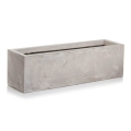 Polnix donica ceramiczna Ecolite Long szara