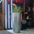Ecolite classy Cygaro donica srebro do hotelu