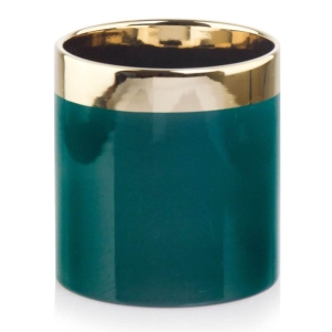 Doniczka ceramiczna Emerald - Cylinder
