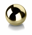 Polnix Kula stalowa decoball - chrom złota