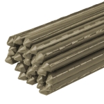 Tyczki metalowe powlekane 5 szt - podpory do roślin