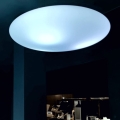 Biała lampa LED wisząca elipsa Micante Ufo barwa biała zimna