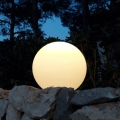 Lampa stojąca LED świecąca kula Micante mBALL - barwa światła ciepła biel