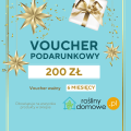 Bon podarunkowy sklep z roślinami voucher 200 zł