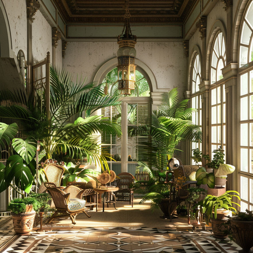 Styl kolonialny we wnętrzach