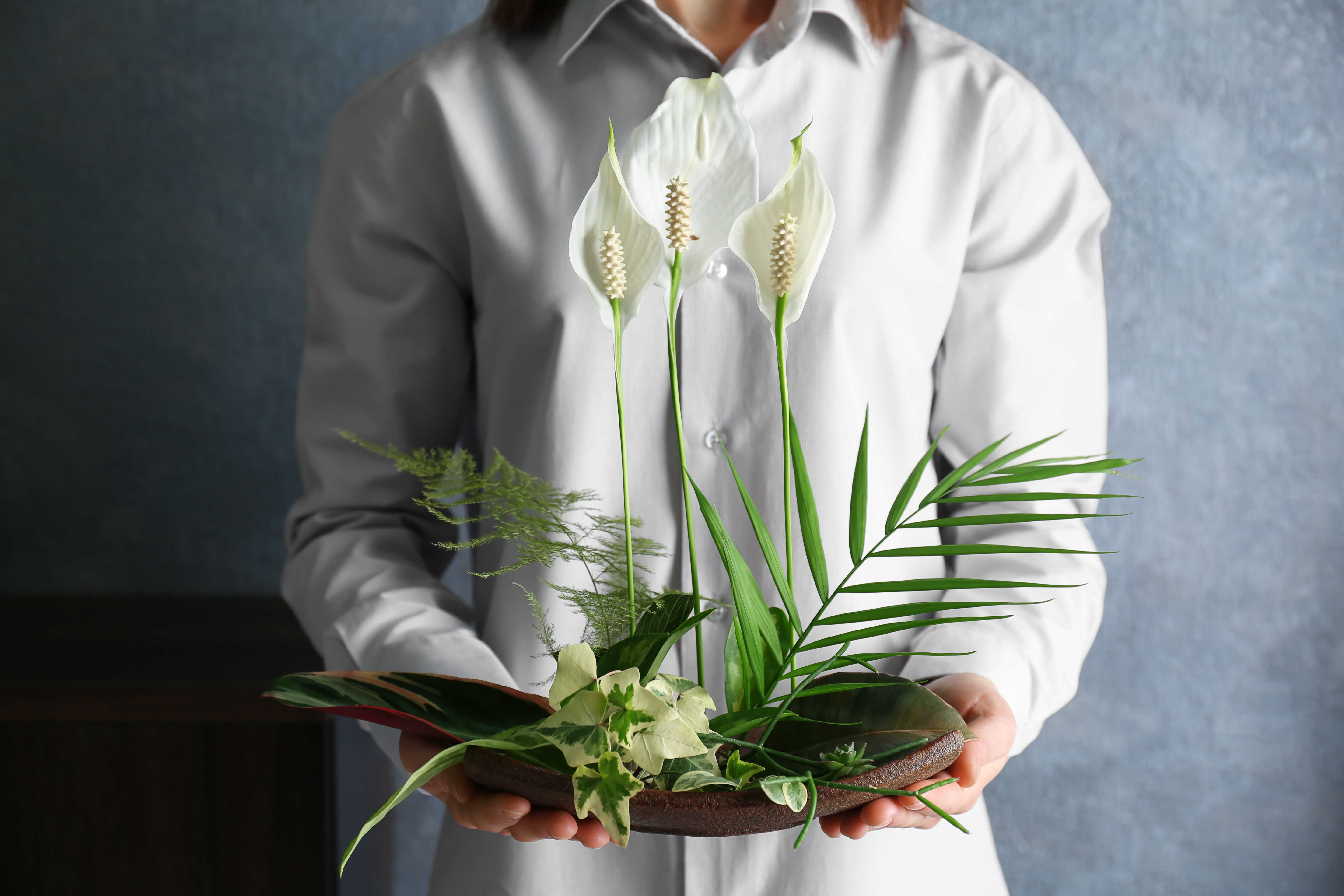 Nowoczesna kompozycja florystyczna 