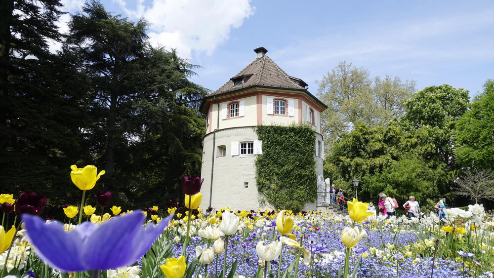Baszta w Mainau na Jeziorze Bodeńskim