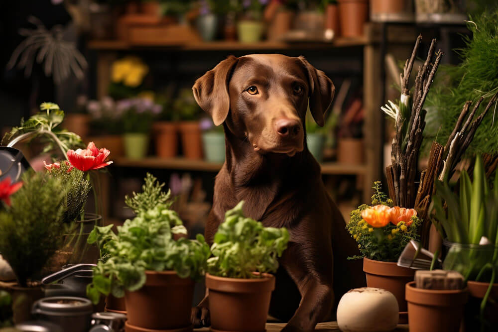 Rośliny bezpieczna dla psa