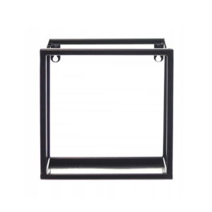 Kwietnik metalowy Loft ścienny półka 20cm