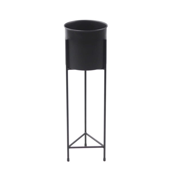 Kwietnik Fiori metalowy Loft stojak z donicą okrągłą 70cm
