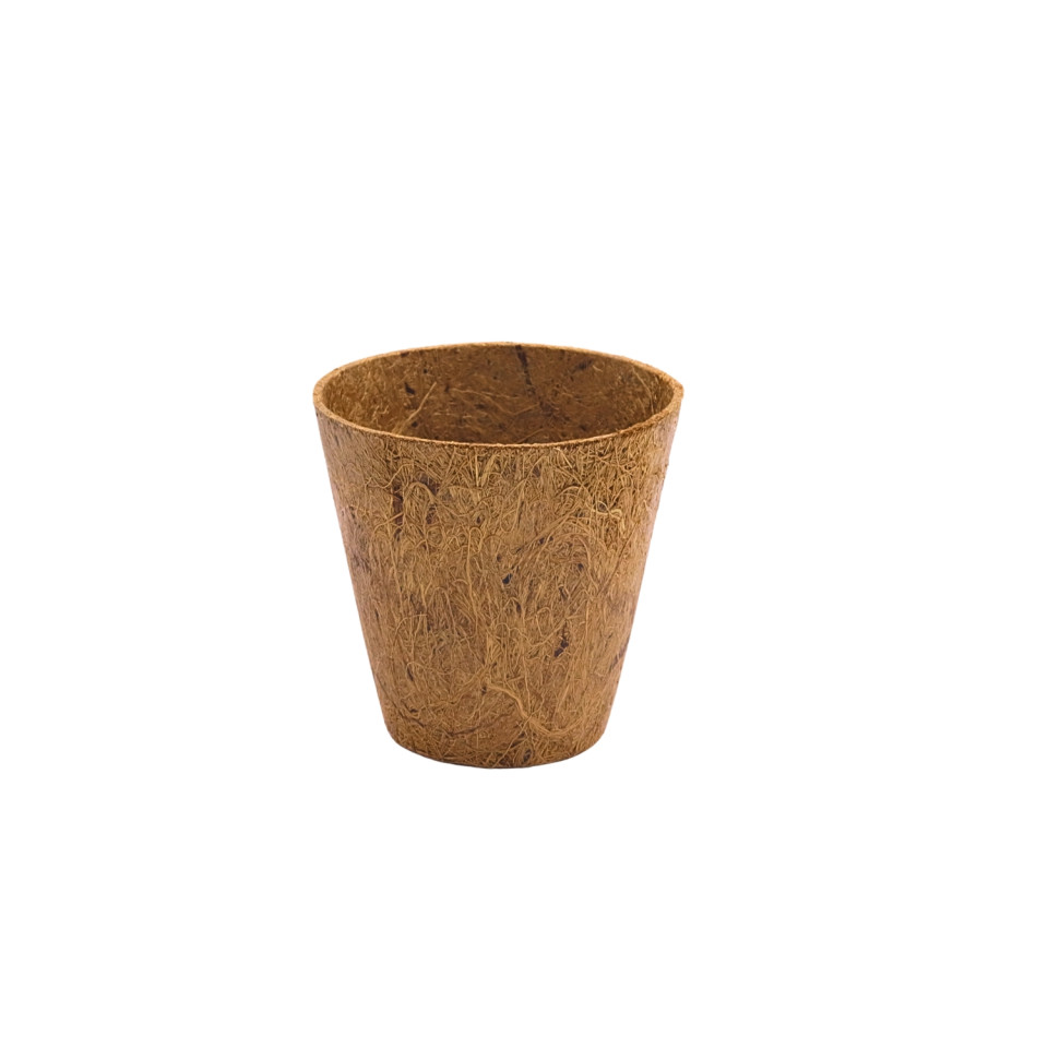 Doniczka z włókna kokosowego COCO NATURE – wkład do osłonki — 8 cm
