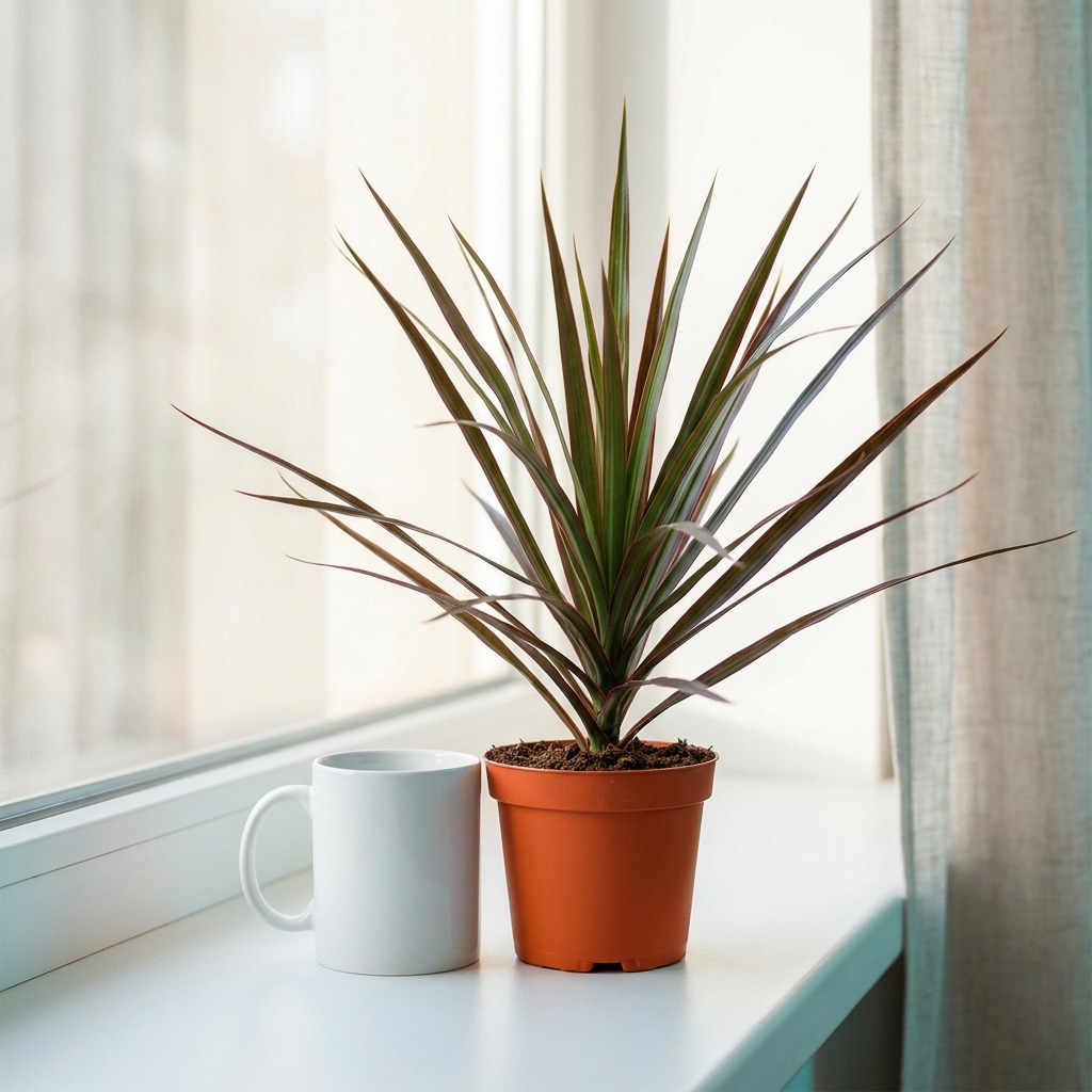 Dracena obrzeżona Magenta ⌇ Dracaena marginata 'Magenta'
