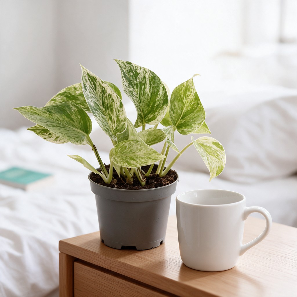 Epipremnum Snow Queen ⌇ Epipremnum aureum 'Snow Queen'
