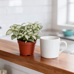 Fitonia Mosaic White Forest Flame