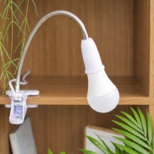 Lampa na klips do doświetlania roślin domowych