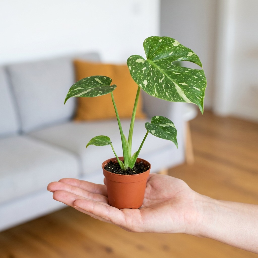 Monstera Dziurawa Thai Constellation ⌇ Monstera deliciosa 'Thai Constellation'