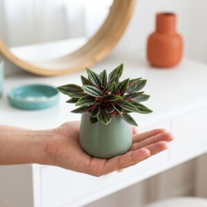Peperomia kędzierzawa Rosso