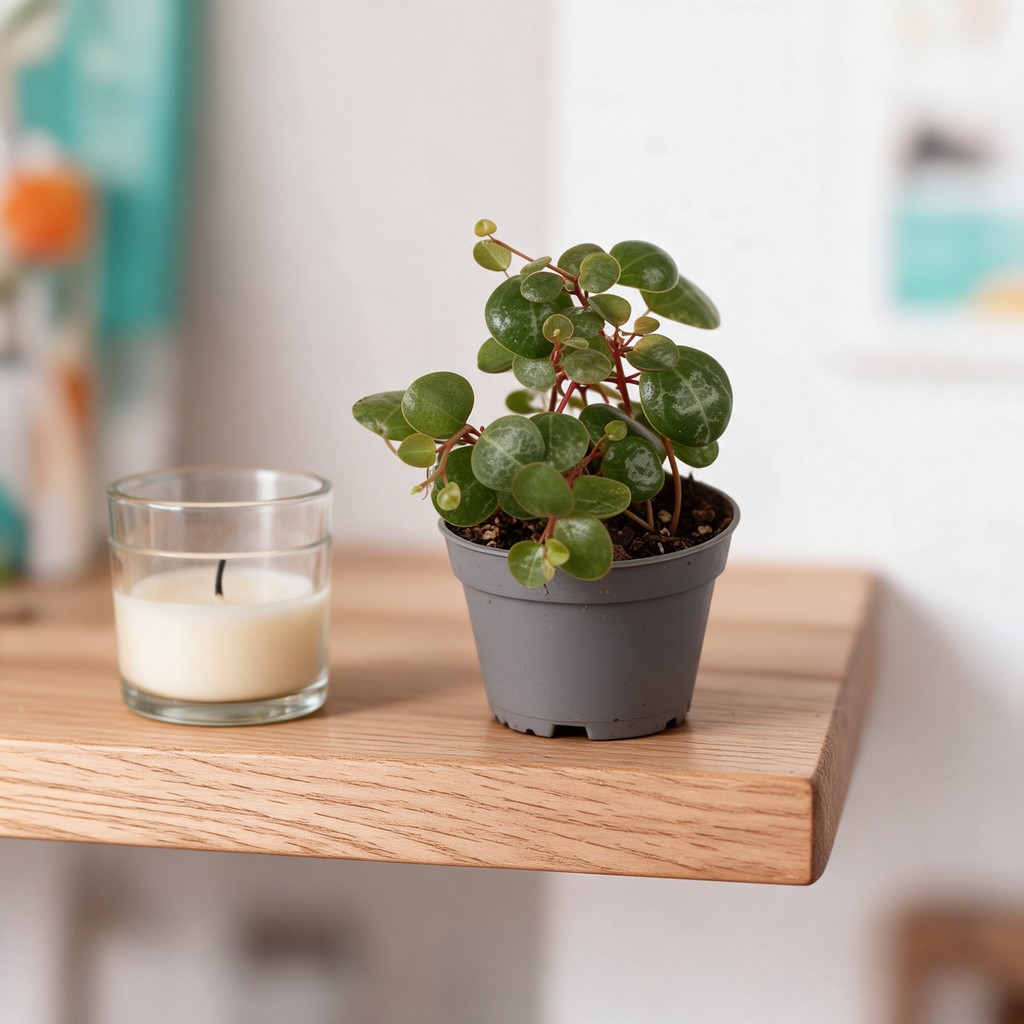 Peperomia zwisająca Pepperspot ⌇ Peperomia prostrata 'Pepperspot'
